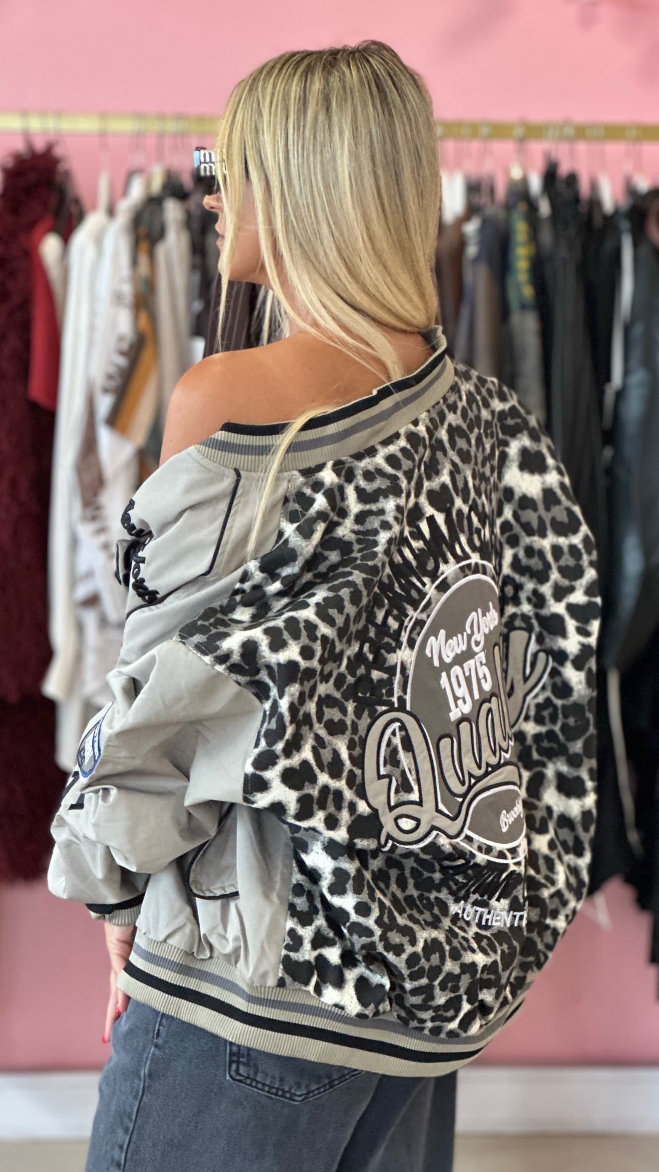 Bomber Cinza Camuflado